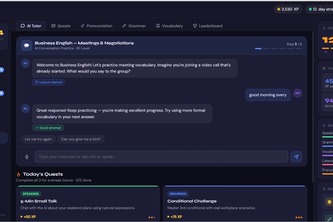XP Learn — Gamified AI Tutor + English Speaking Coach
