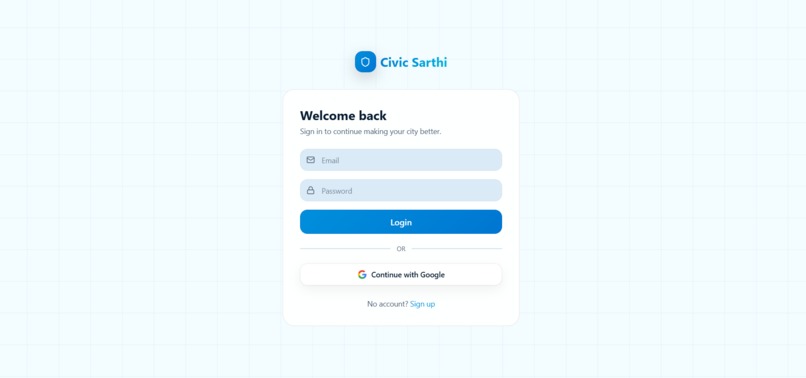 Civic Sarthi – screenshot 2