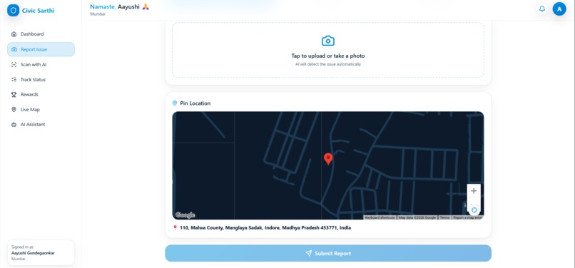 Civic Sarthi – screenshot 3