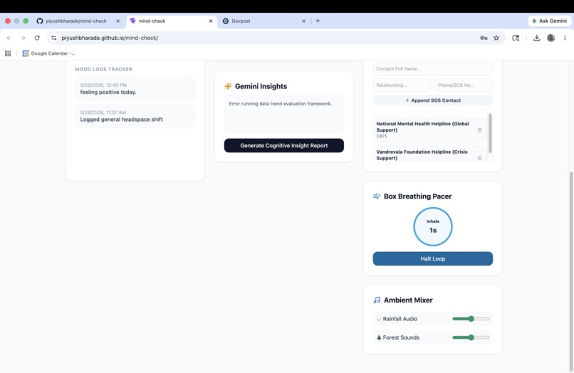 Mind-Check – screenshot 2