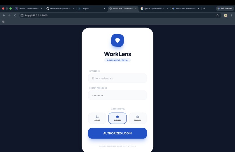 WorkLens – screenshot 1