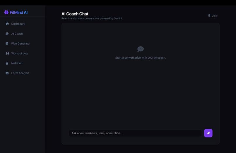 FitMind AI – screenshot 1