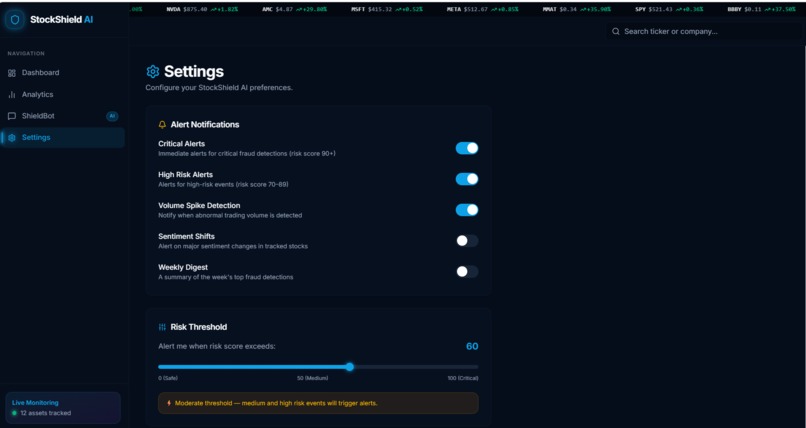 StockShield AI – screenshot 1