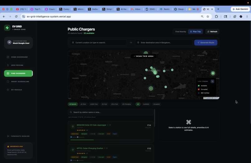 EV-GRID INTELLIGENCE. SYSTEM  – screenshot 6