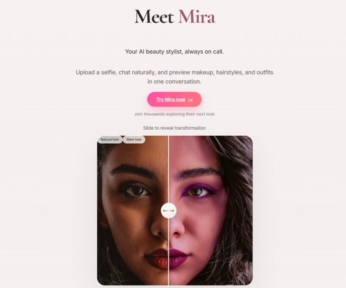 Mira — AI Beauty Consultant – screenshot 1