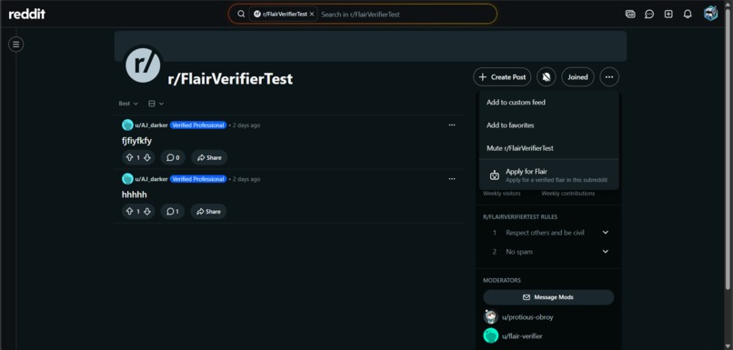Flair Verifier Tool – screenshot 1