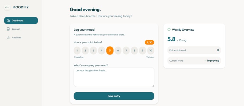 MOODIFY – screenshot 1