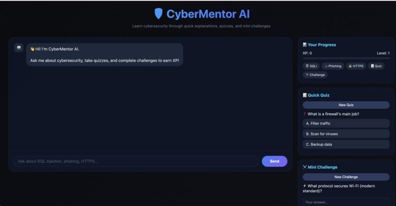 CyberMentor Ai – screenshot 1