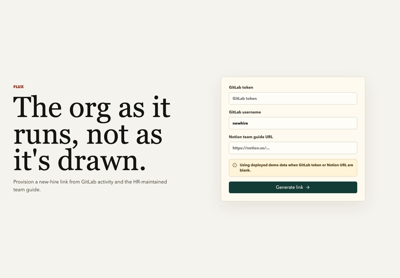 Flux – screenshot 1