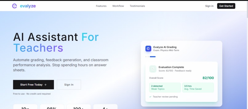 Evalyze  – screenshot 1