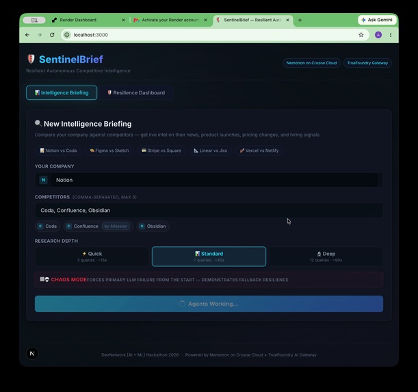 SentinelBrief – screenshot 4