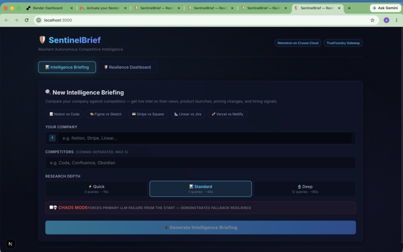 SentinelBrief – screenshot 5