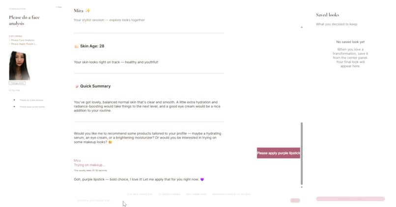 Mira — AI Beauty Consultant – screenshot 4