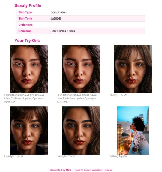 Mira — AI Beauty Consultant – screenshot 3
