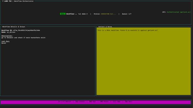 Lark Contextui – screenshot 2