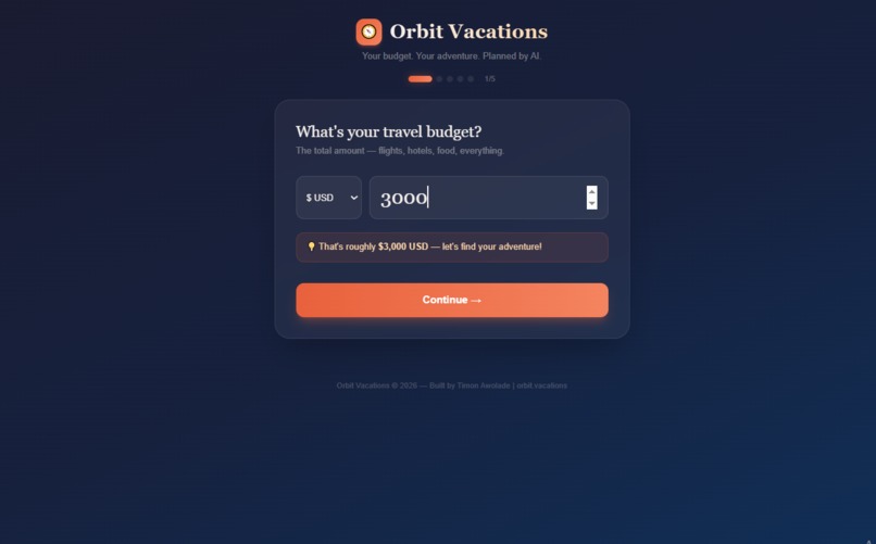 Orbit Vacations – screenshot 4
