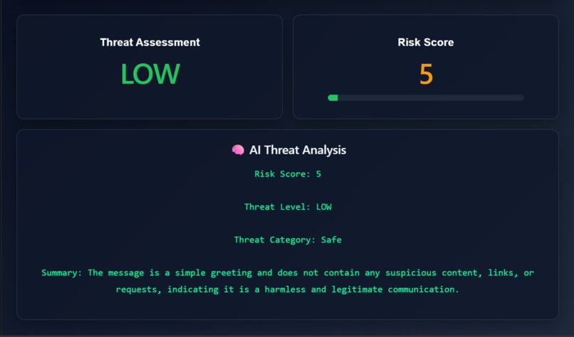 SentinelAI – AI Powered Threat Intelligence Platform – screenshot 5