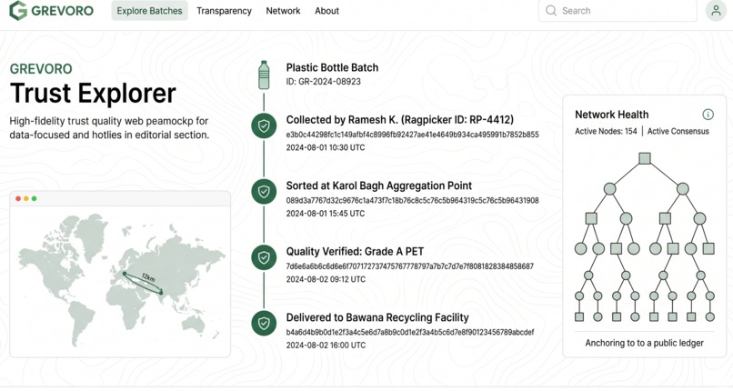 GREVORO — Traceable Waste Flow Network – screenshot 3