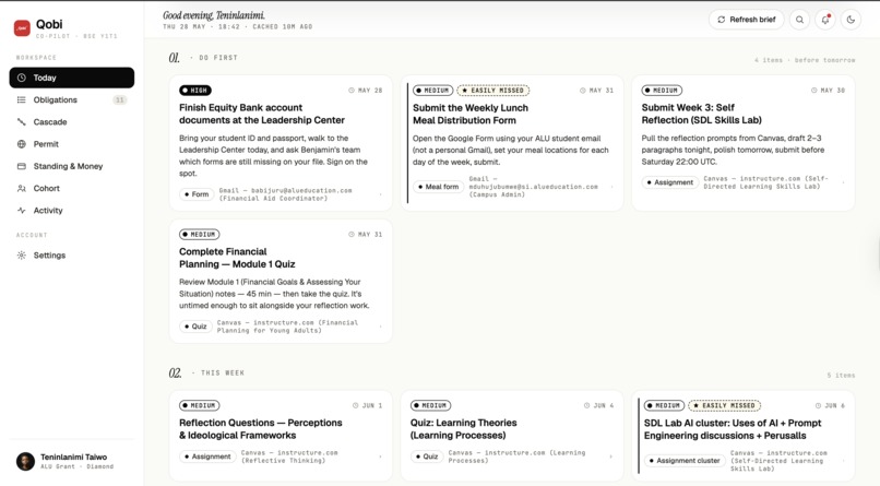 Qobi – screenshot 1