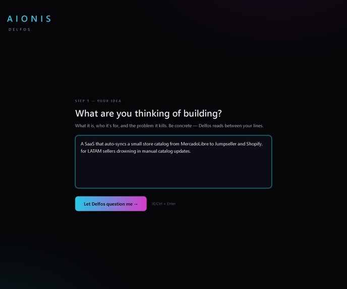 AIONIS Delfos – screenshot 3