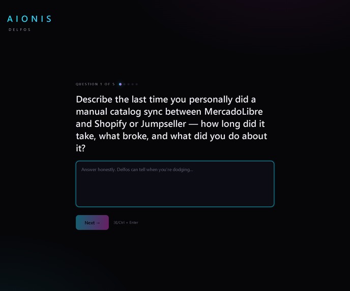 AIONIS Delfos – screenshot 4