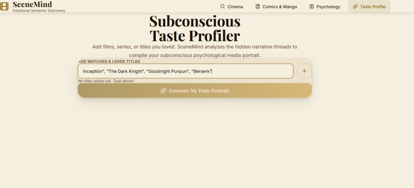 SceneMind – screenshot 1