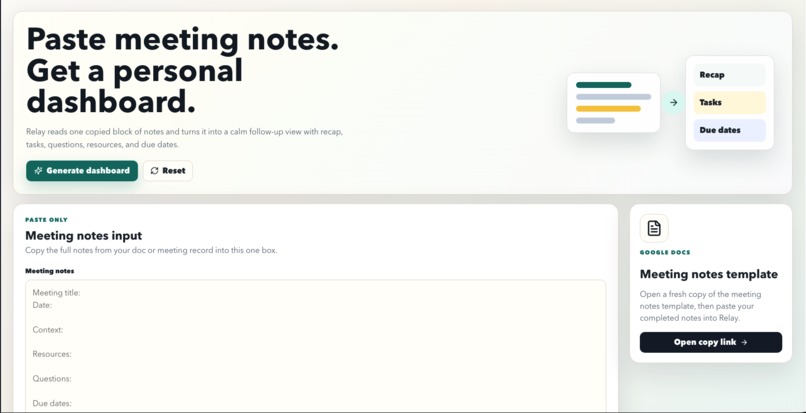 Relay – screenshot 1
