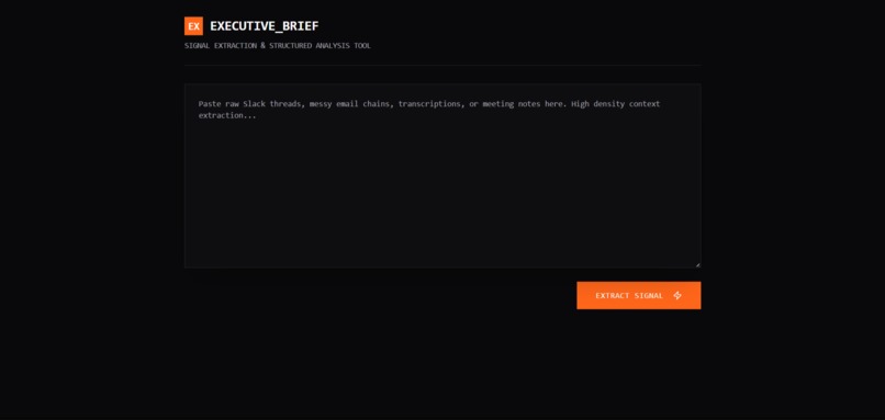 Briefing Bot – screenshot 1