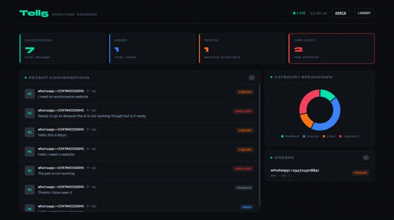 Tell5 – screenshot 2