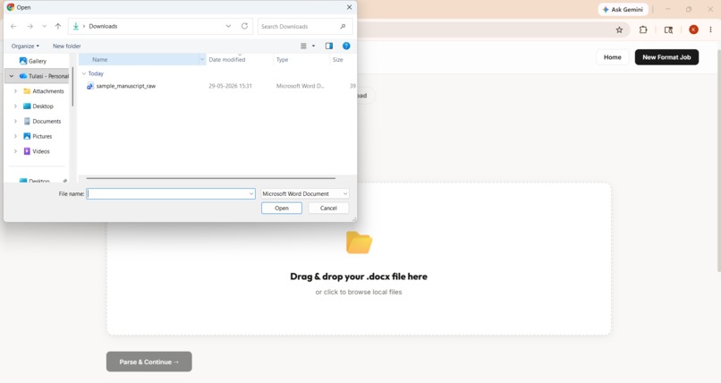 AI Manuscript Formatter – screenshot 4