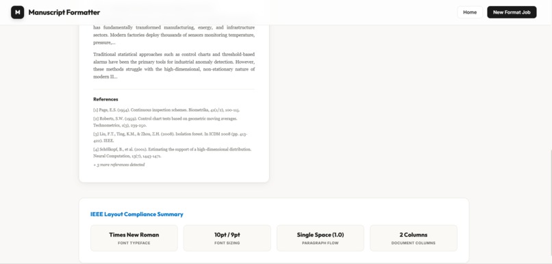 AI Manuscript Formatter – screenshot 5