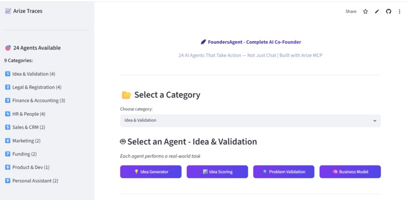 	FoundersAgent – screenshot 2