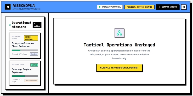 MissionOps AI – screenshot 1