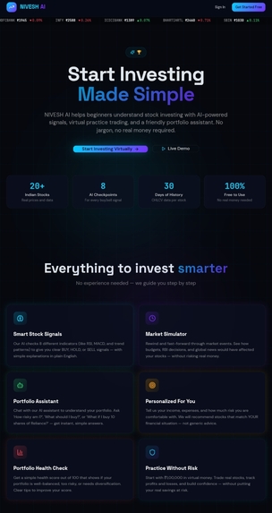 Nivesh AI – screenshot 1