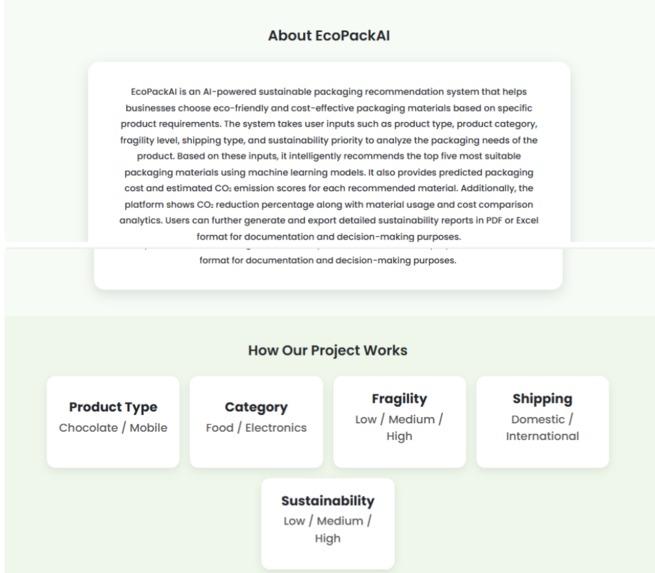 ECOPACKAI – screenshot 2