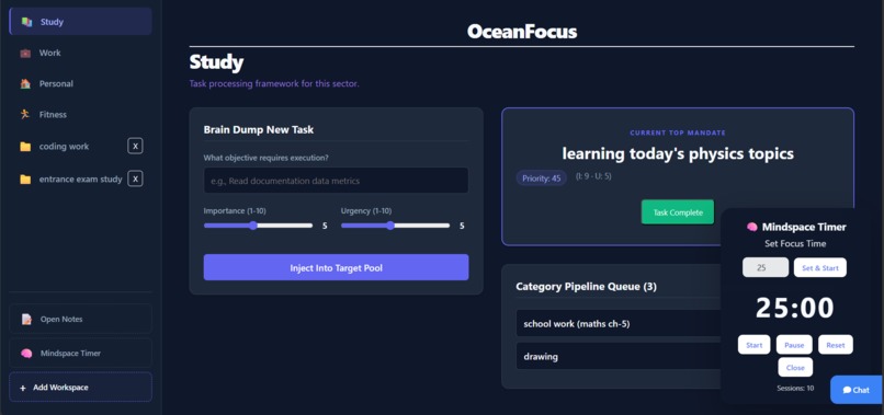 OceanFocus – screenshot 4