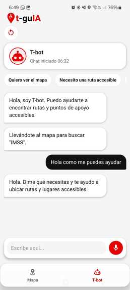 T-guIA – screenshot 1