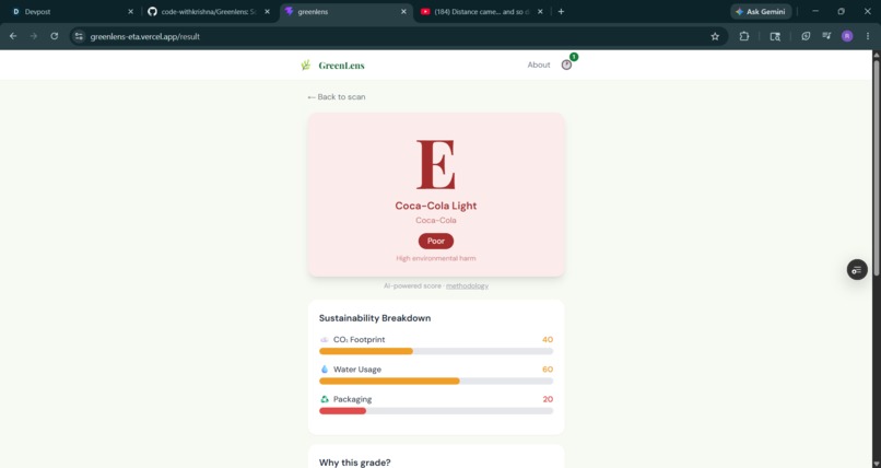 GreenLens — Know the planet cost of what you buy – screenshot 6