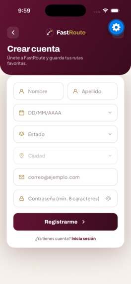 FastRoute – screenshot 2