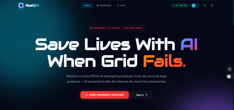 ResQAI - Fully Offline AI Emergency & Survival Assistant – screenshot 2