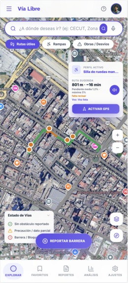 Vía libre – screenshot 1