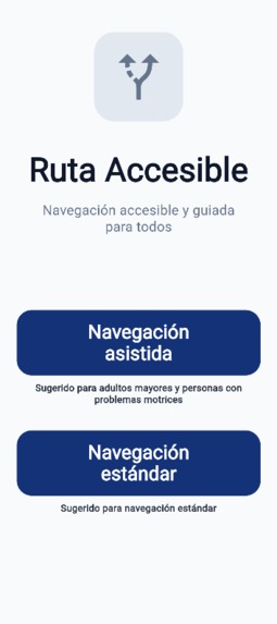 Ruta accesible – screenshot 2