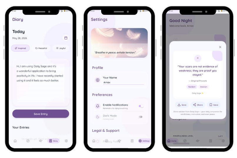 Daily Sage – screenshot 3