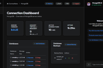 VibeMongo Admin - Arize Track