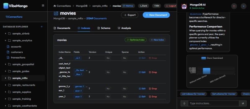 VibeMongo Admin - Arize Track – screenshot 18