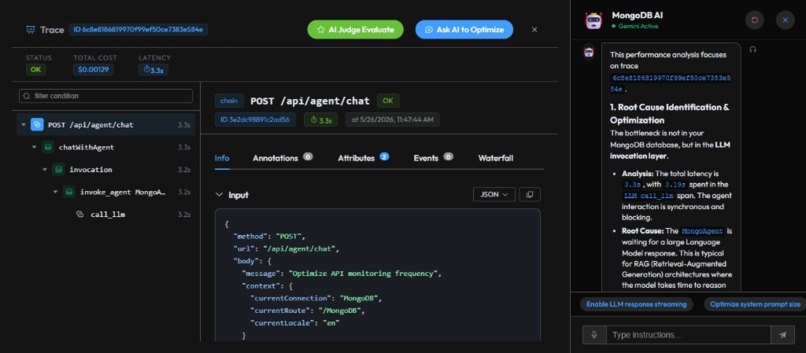 VibeMongo Admin - Arize Track – screenshot 28