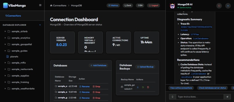 VibeMongo Admin - Arize Track – screenshot 31