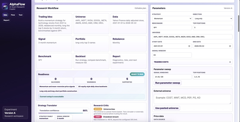 AlphaFlow – screenshot 3