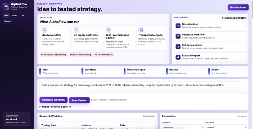 AlphaFlow – screenshot 4