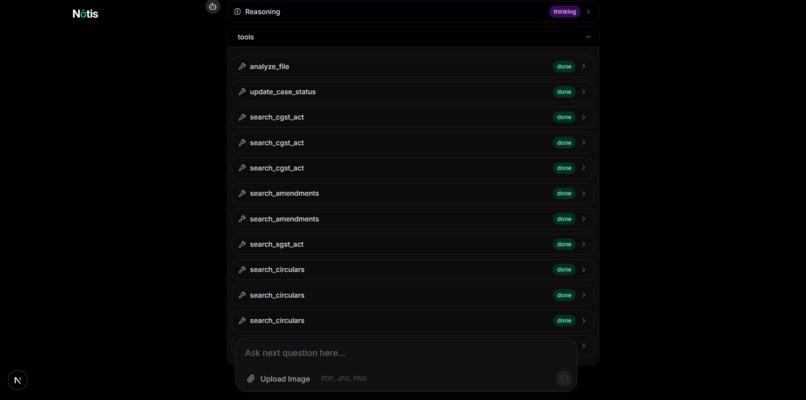 NOTIS – screenshot 4